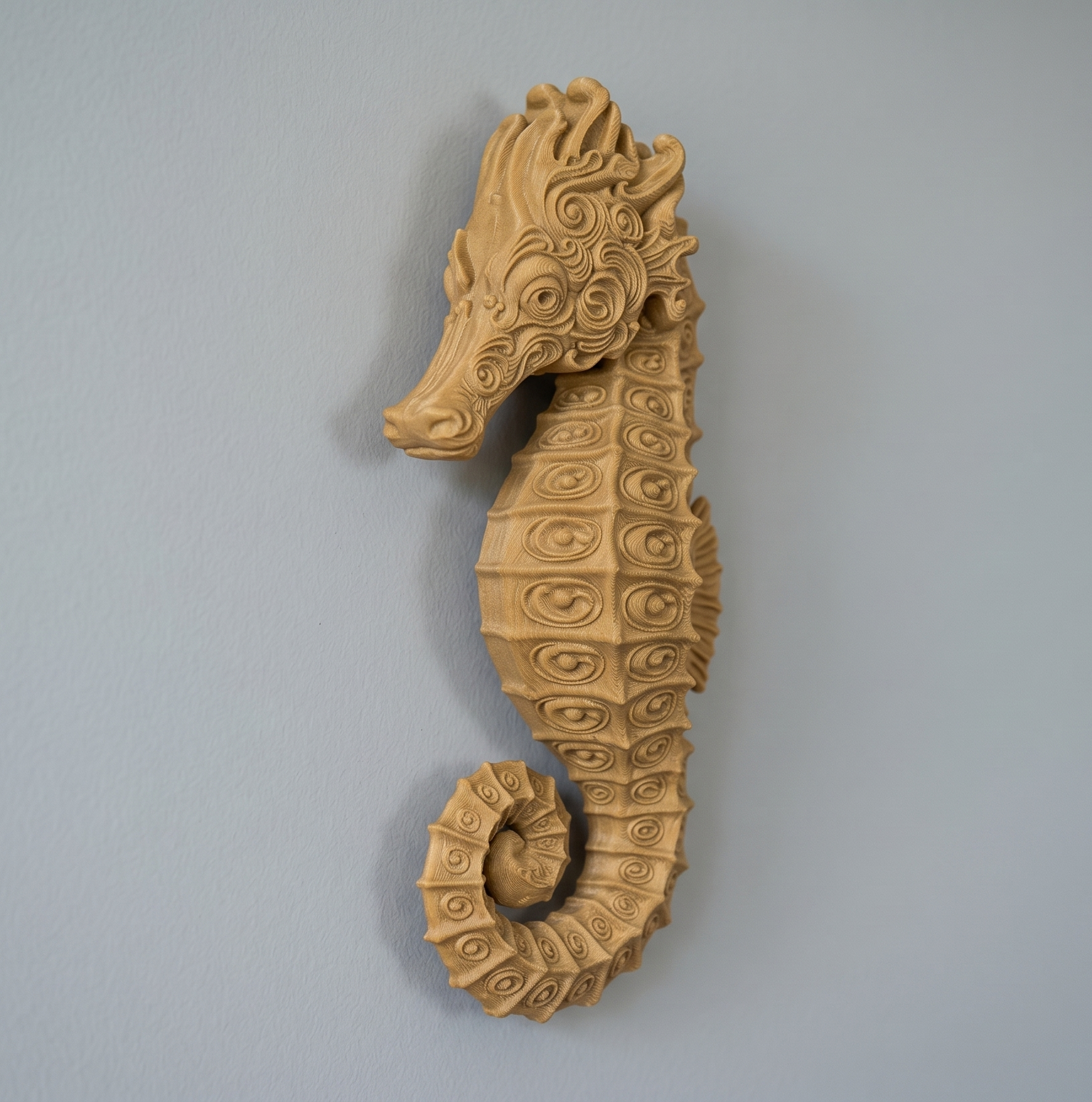 Seahorse wall art — view 2