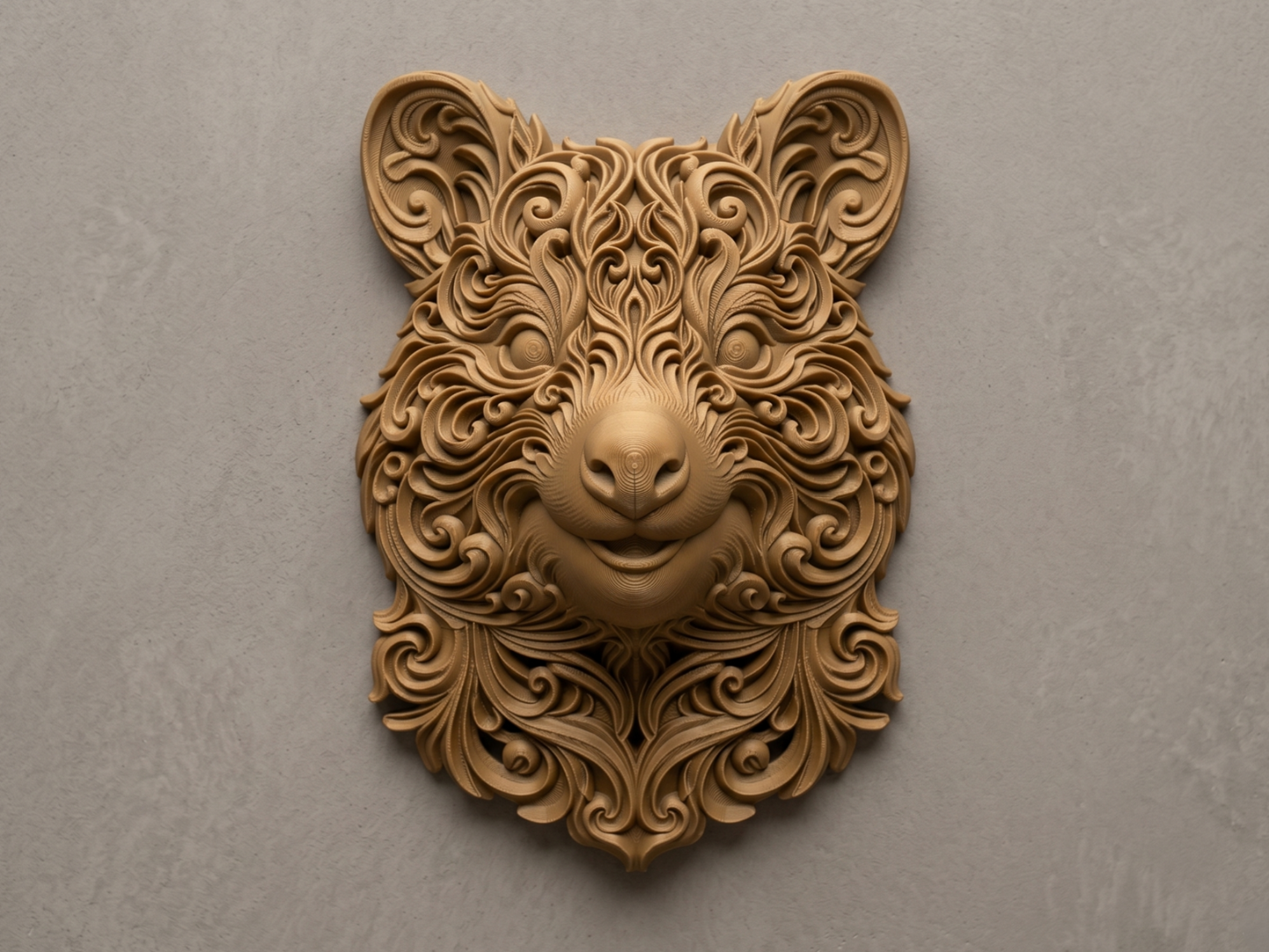 Quokka 3D printed wall art by Mythical Makers 3D