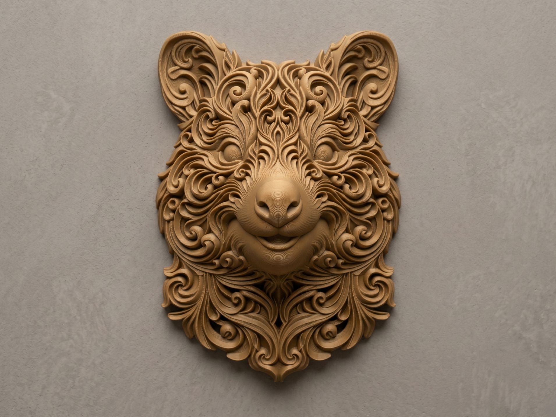 Quokka 3D printed wall art by Mythical Makers 3D
