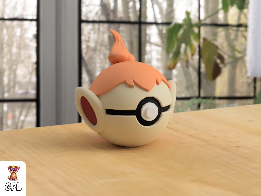 Themed Monster Ball - Chimchar Inspired