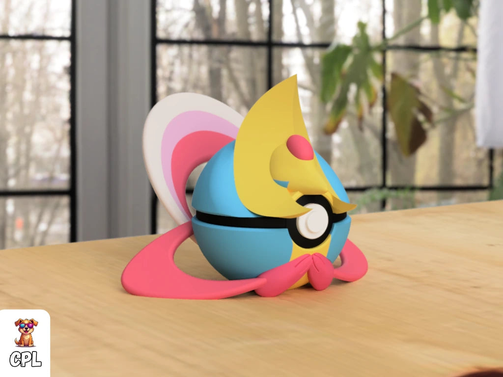 Themed Monster Ball - Cresselia Inspired