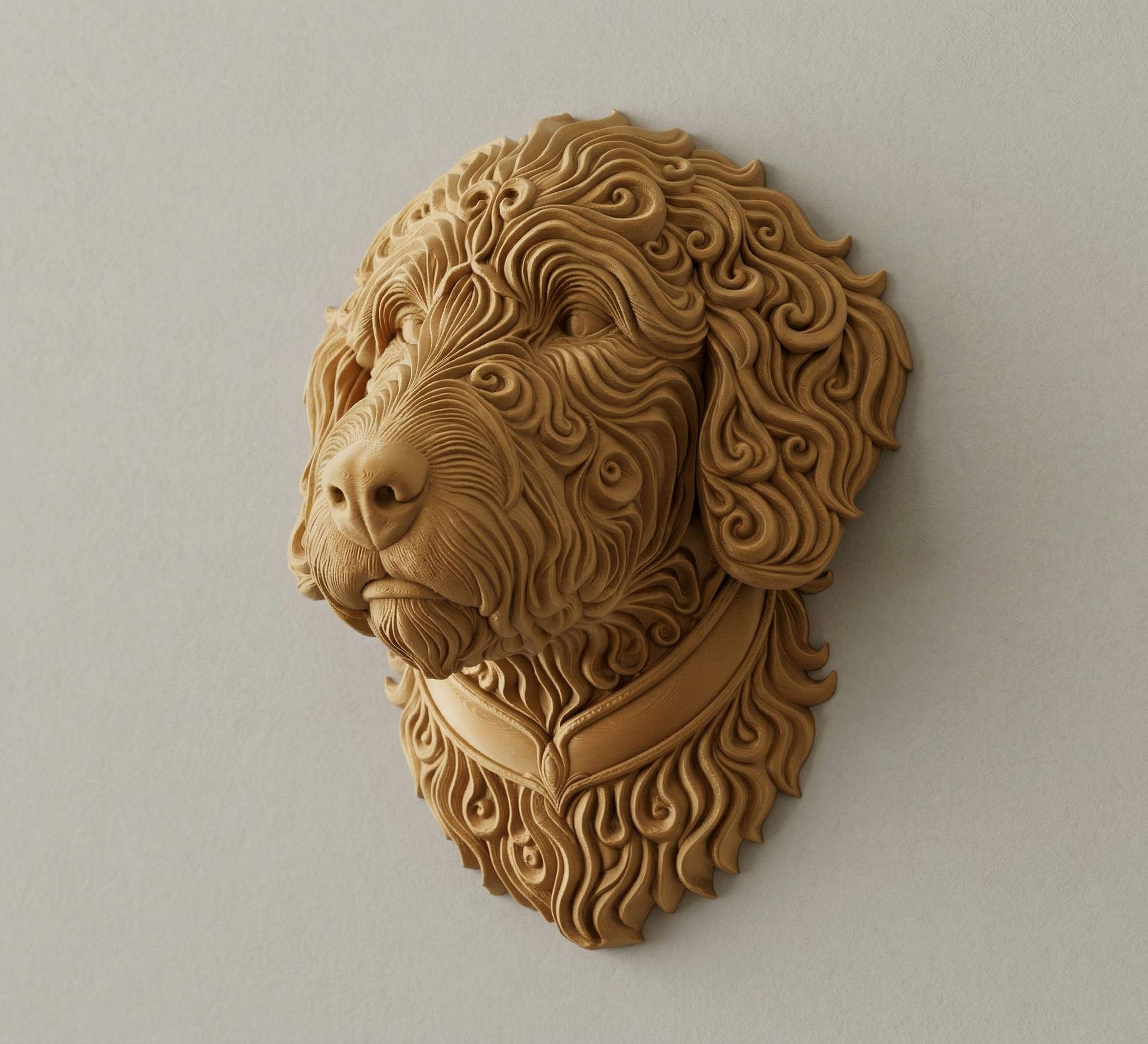 Goldendoodle wall art — view 2