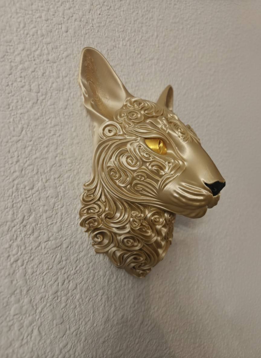 Savannah Cat wall art — view 3