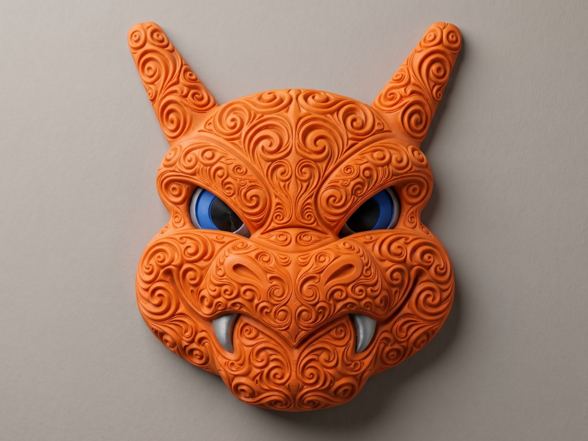 Emberwing 3D printed wall art by Mythical Makers 3D