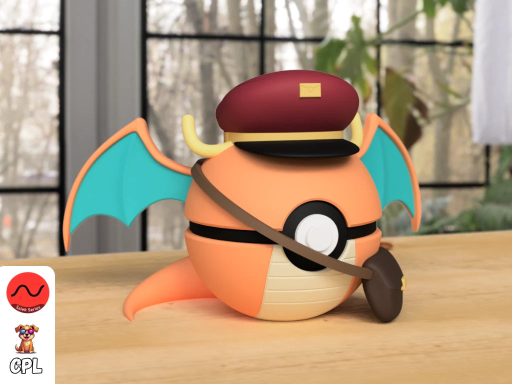 Themed Monster Ball - Dragonite Inspired