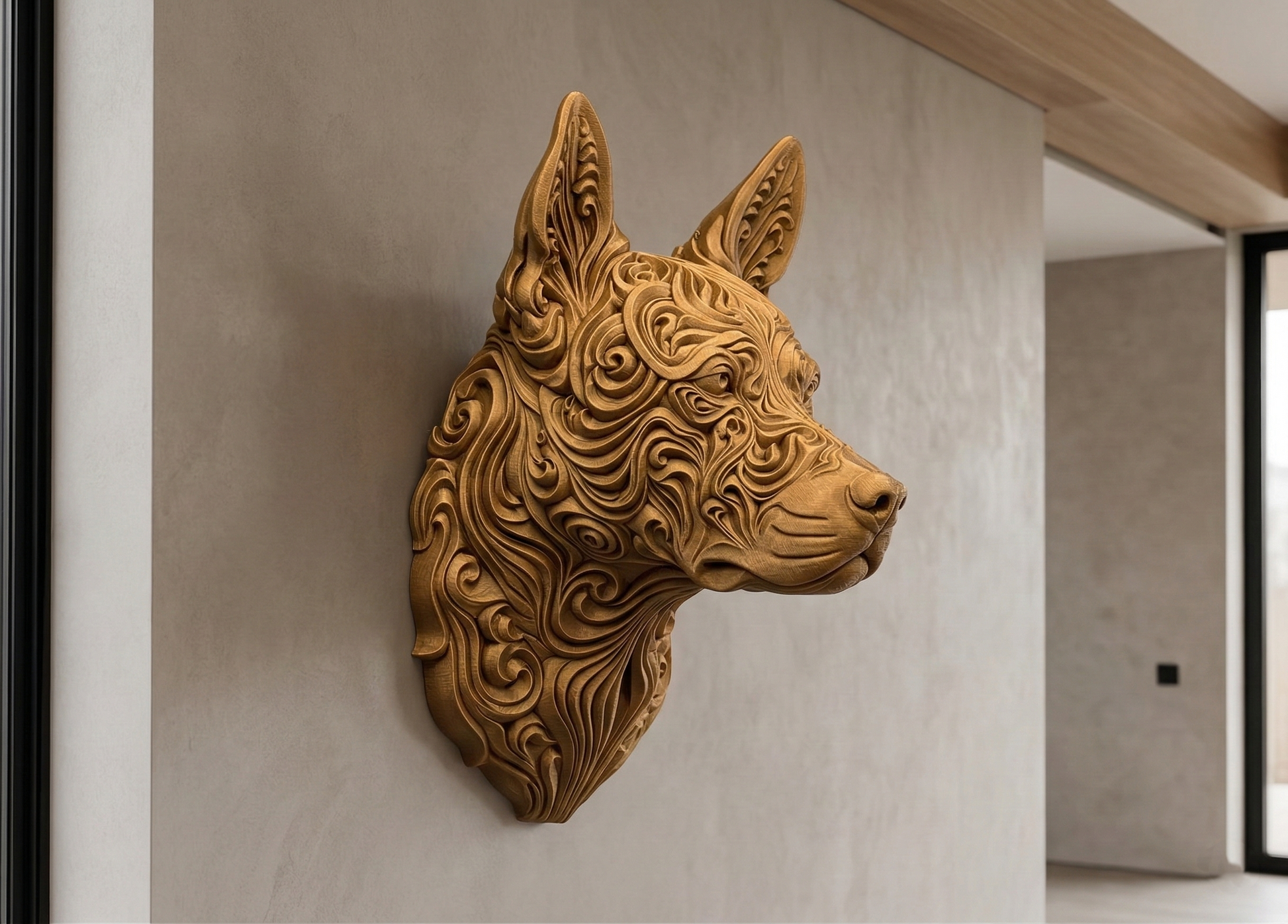 Thai Ridgeback wall art — view 2