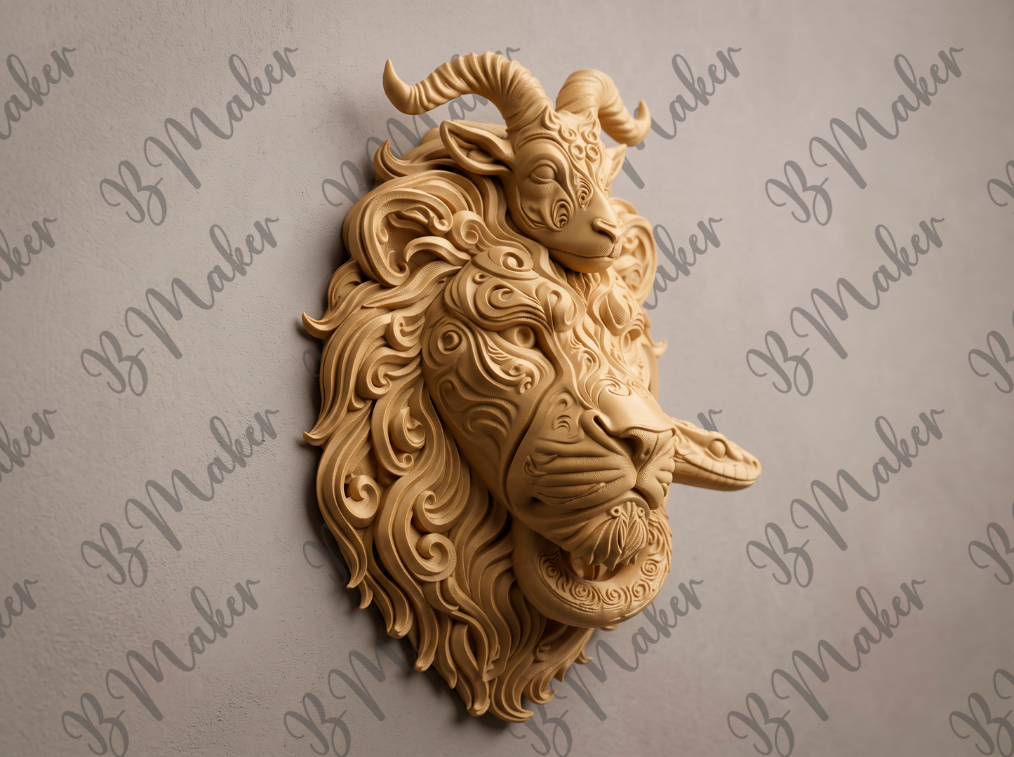 The Fury of Lycia: Chimera Wall art wall art — view 2