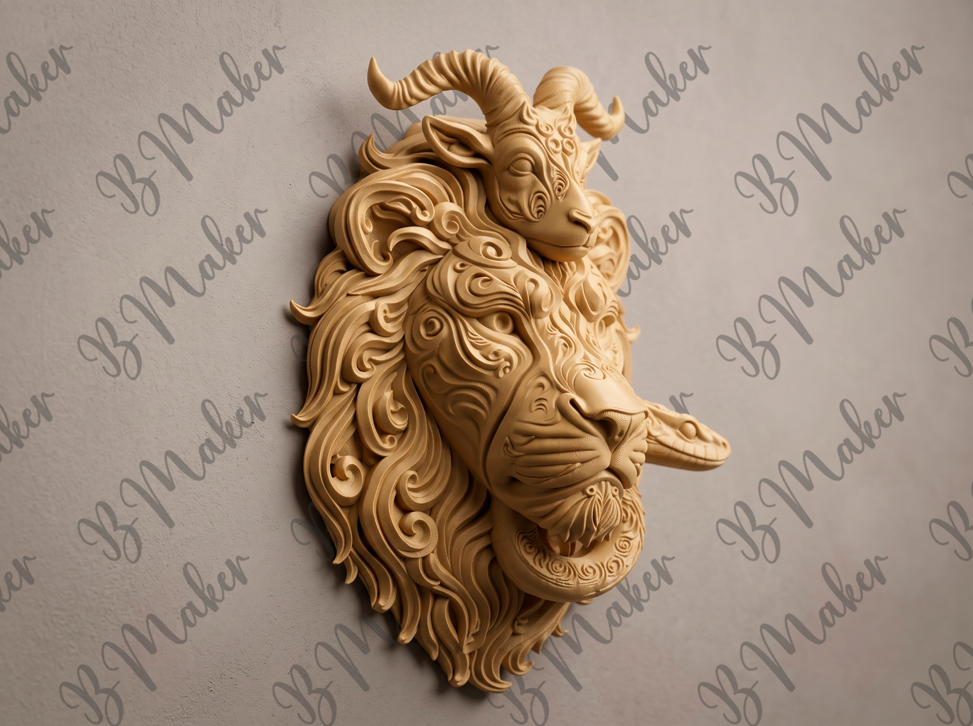 The Fury of Lycia: Chimera Wall art wall art — view 2