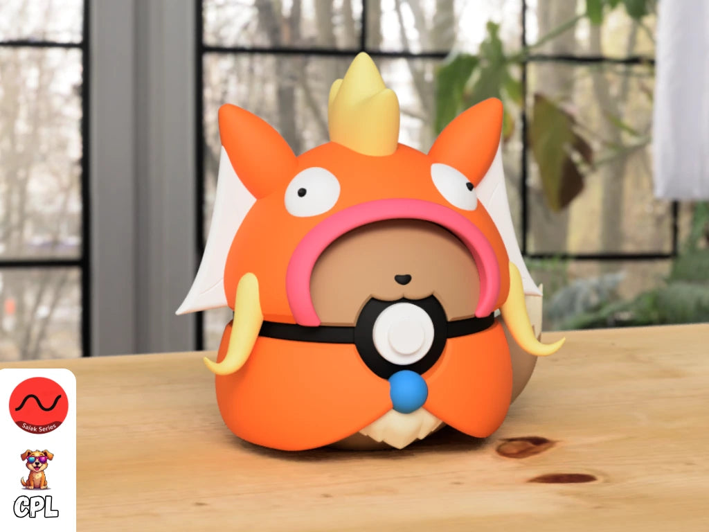 Themed Monster Ball - Eevee Magikarp Poncho Inspired