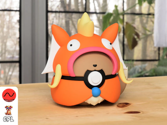 Themed Monster Ball - Eevee Magikarp Poncho Inspired