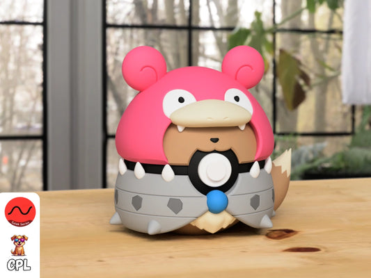 Themed Monster Ball - Eevee Mega Slowbro Poncho Inspired
