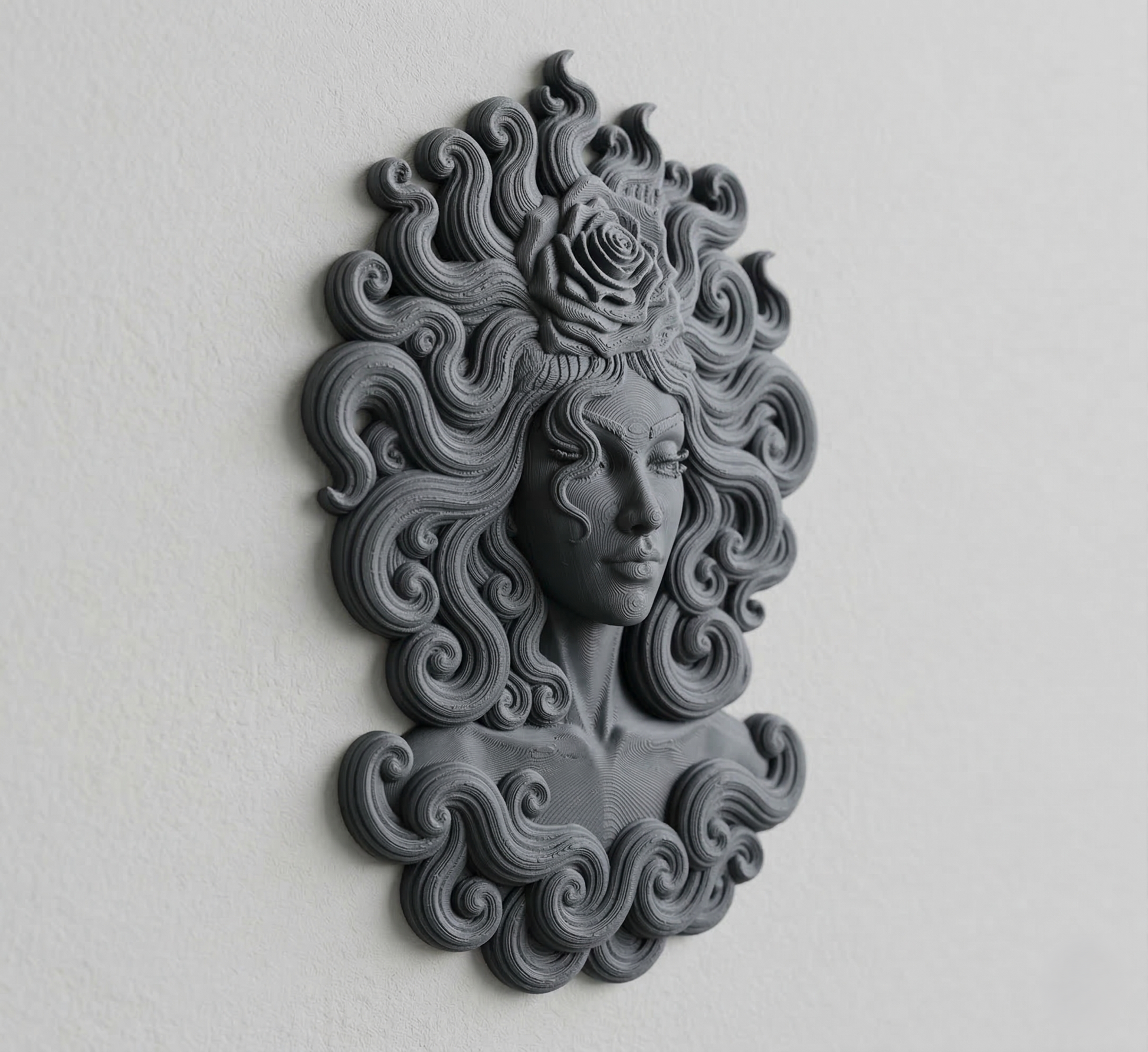 Goddess of Wind and Rose wall art — view 2
