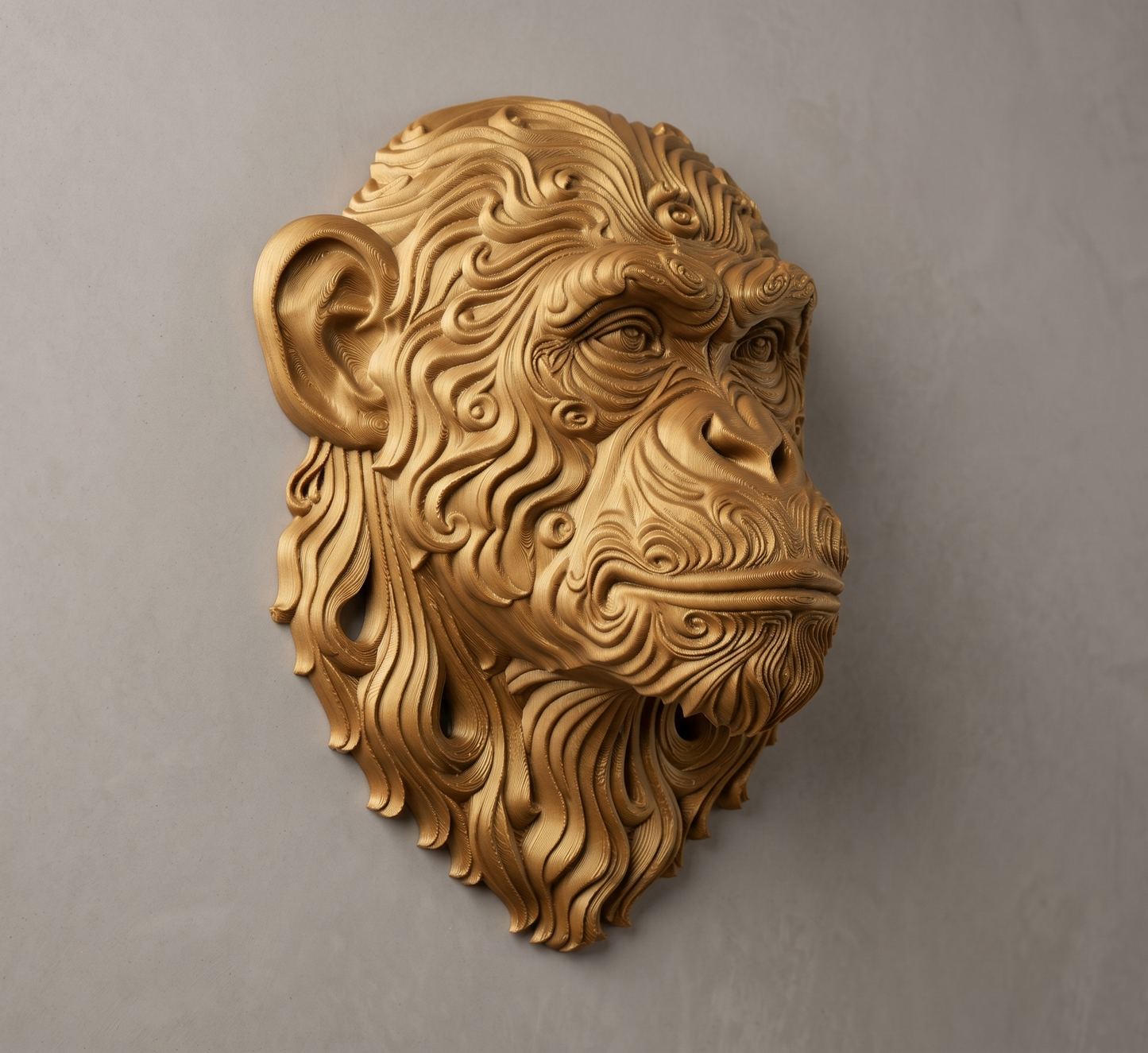 Chimpanzee wall art — view 2