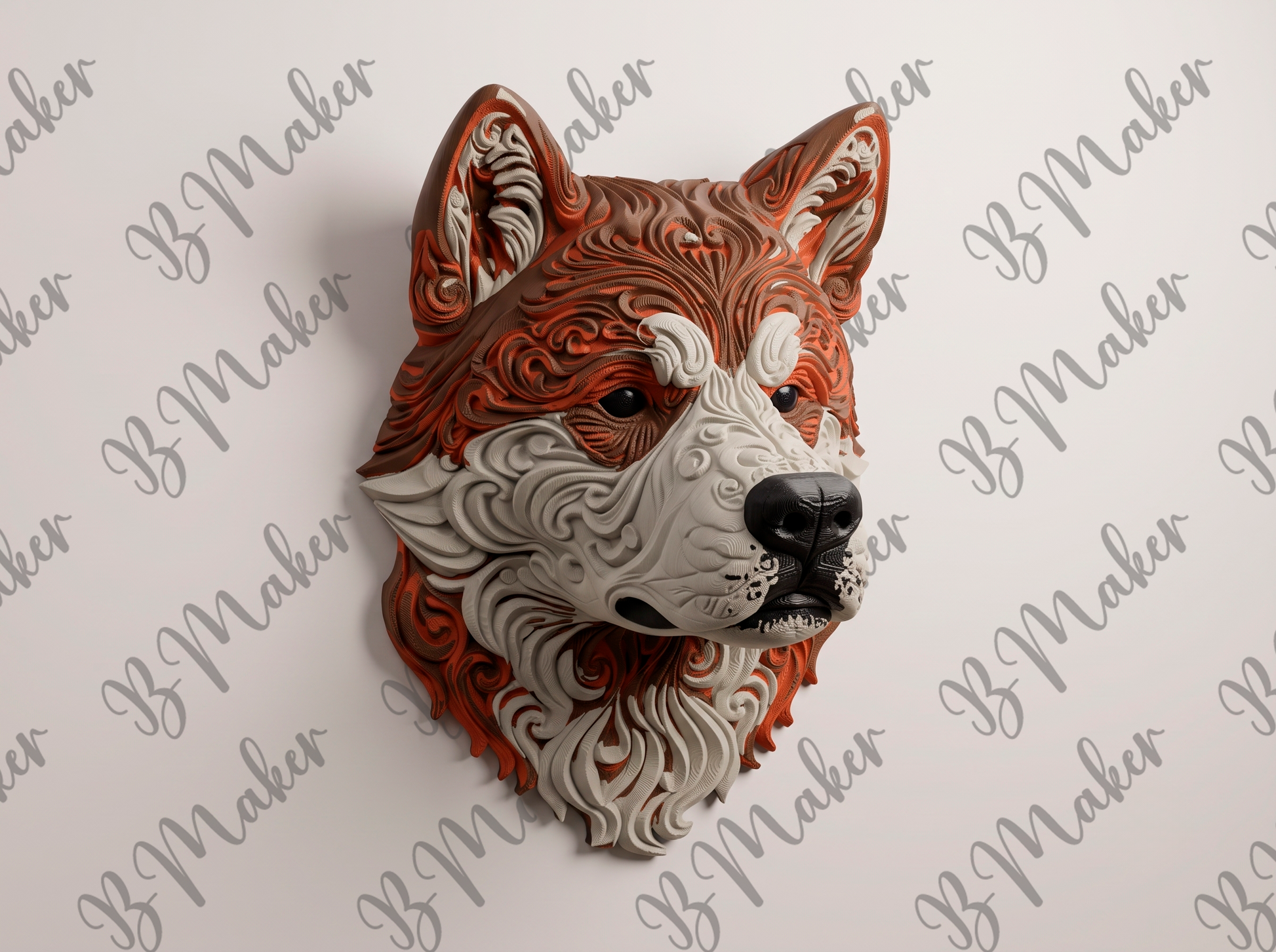 Akita Inu wall art — view 2