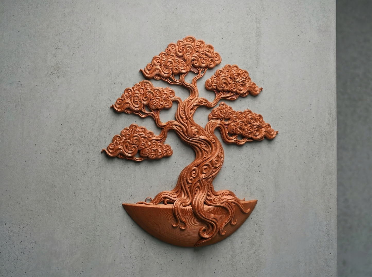 Bonsai wall art — view 2