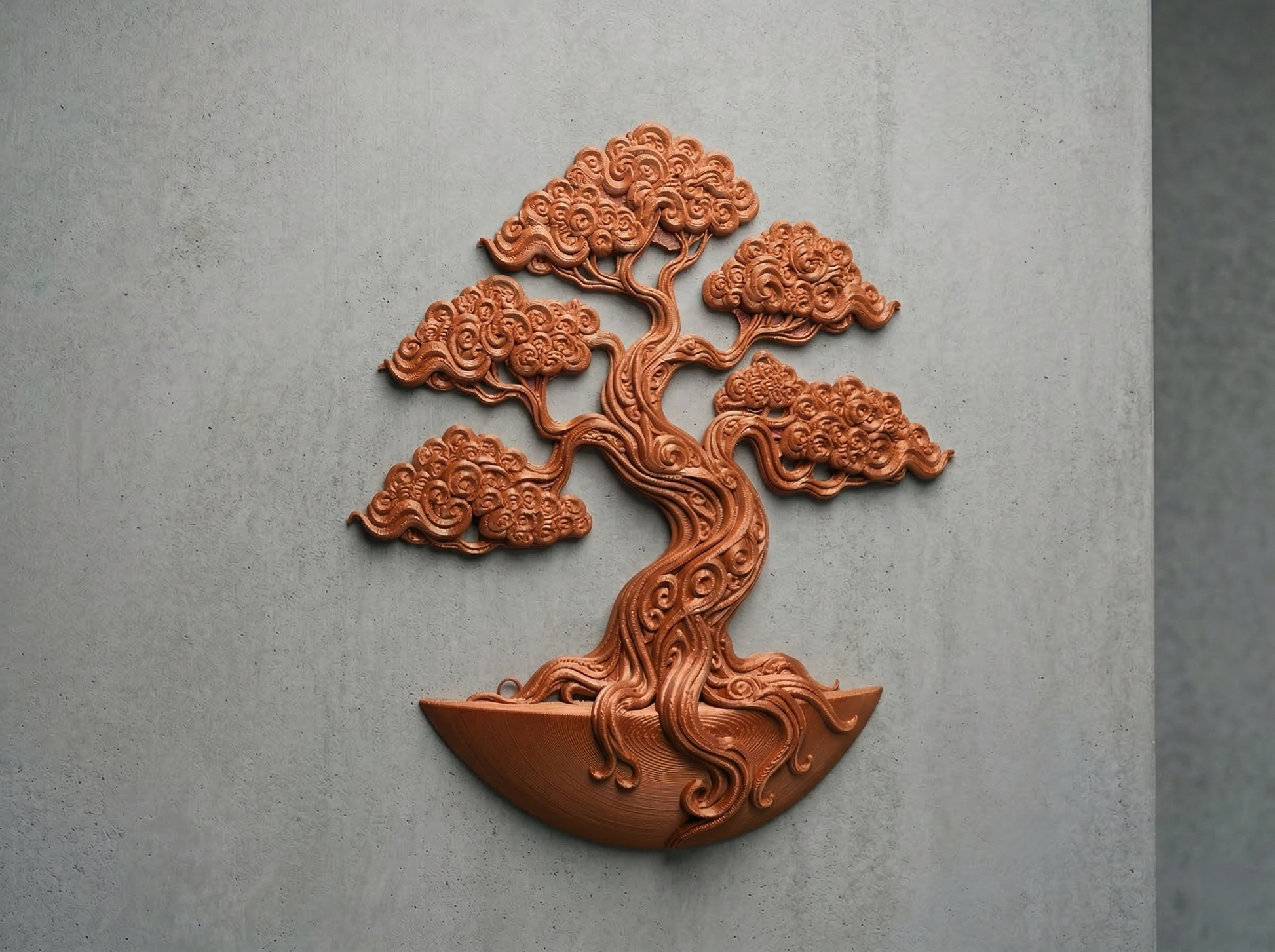 Bonsai wall art — view 2