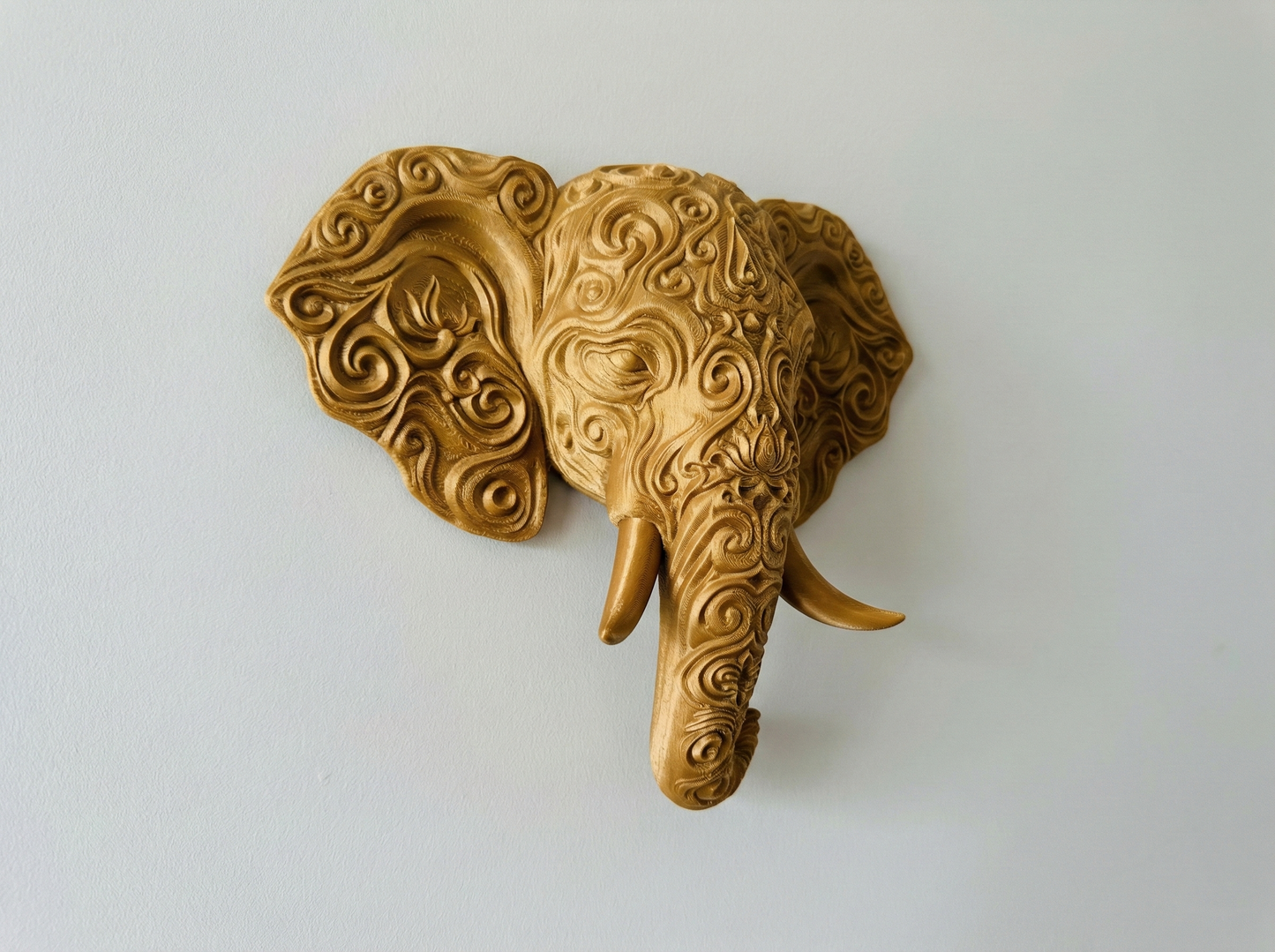 Hindu Elephant wall art — view 3