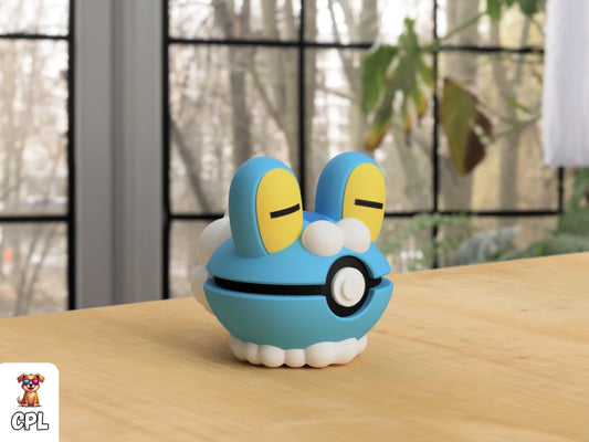 Themed Monster Ball - Froakie Inspired