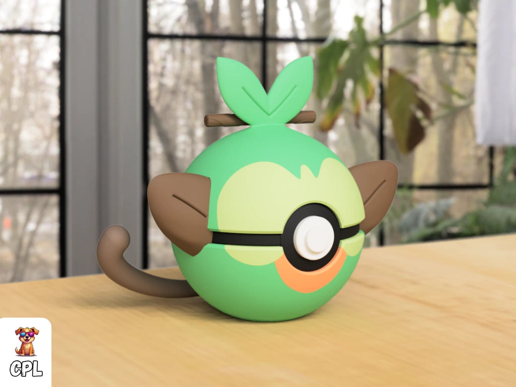 Themed Monster Ball - Grookey Inspired