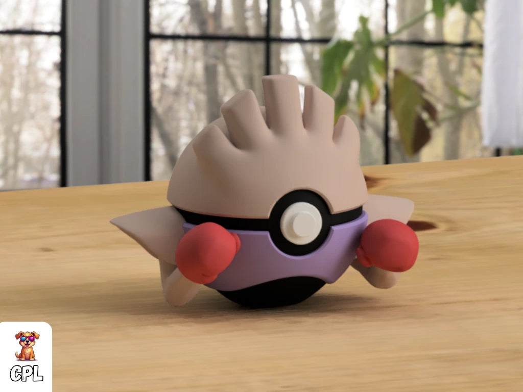 Themed Monster Ball - Hitmonchan Inspired
