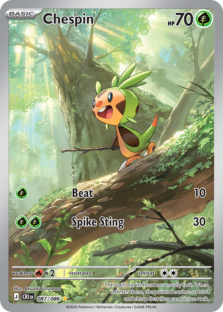 Chespin - official card image