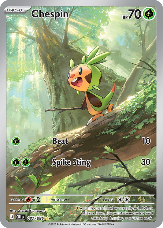 Chespin - official card image