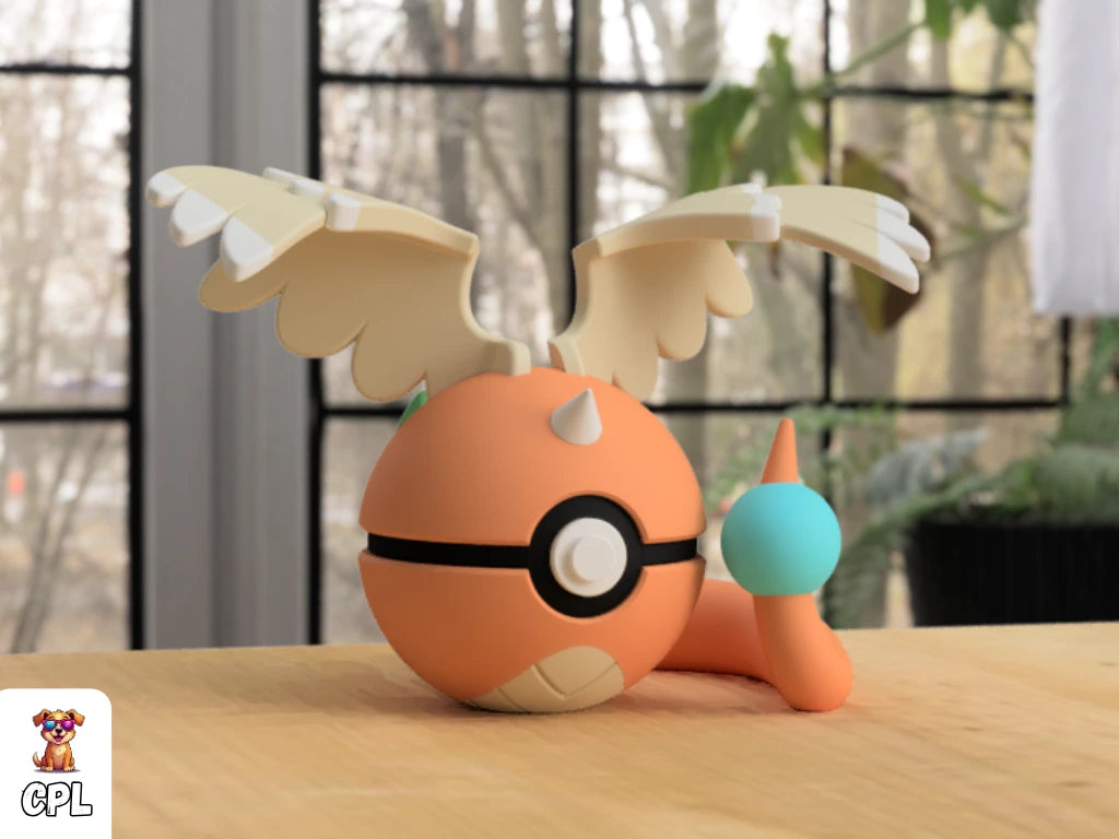 Themed Monster Ball - Mega Dragonite Inspired