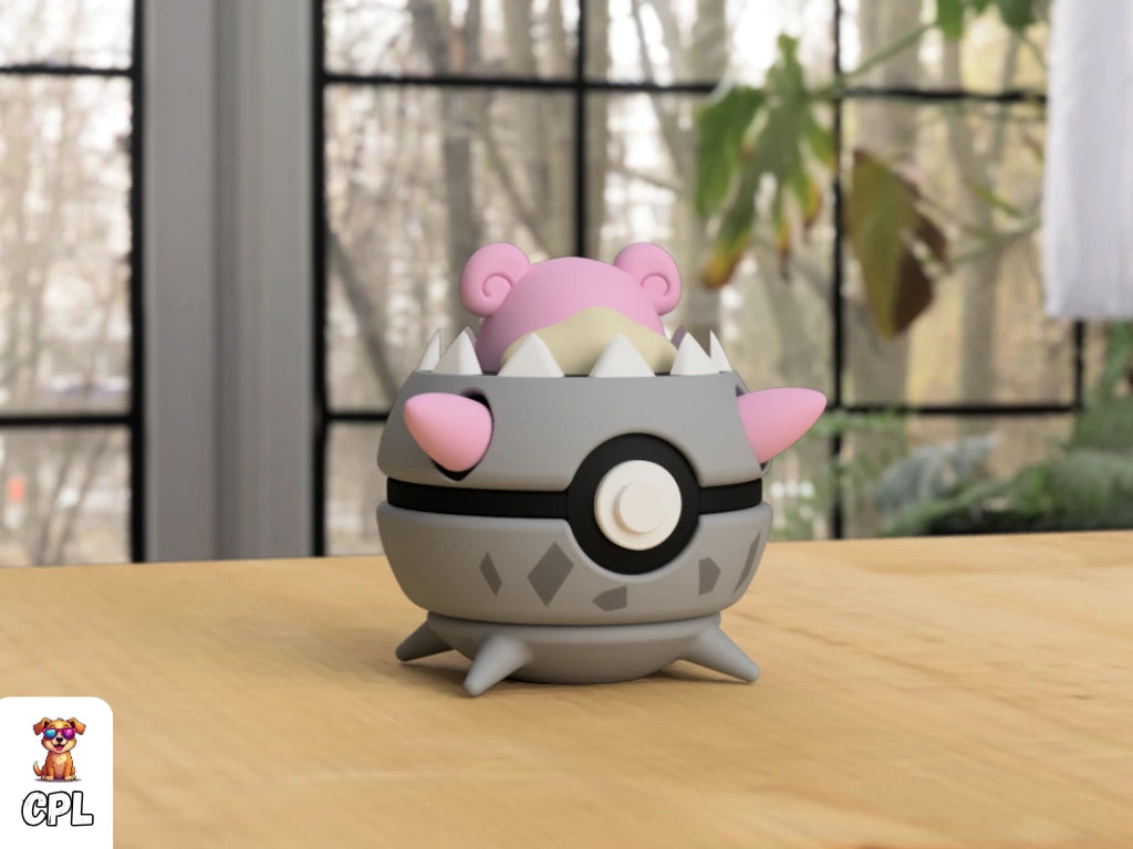 Themed Monster Ball - Mega Slowbro Inspired
