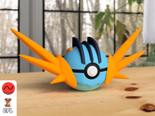 Themed Monster Ball - Mega Swampert Inspired