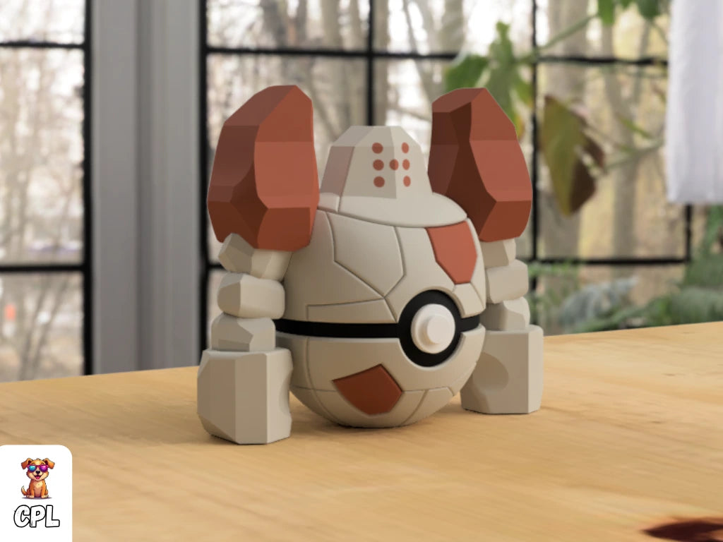 Themed Monster Ball - Regirock Inspired