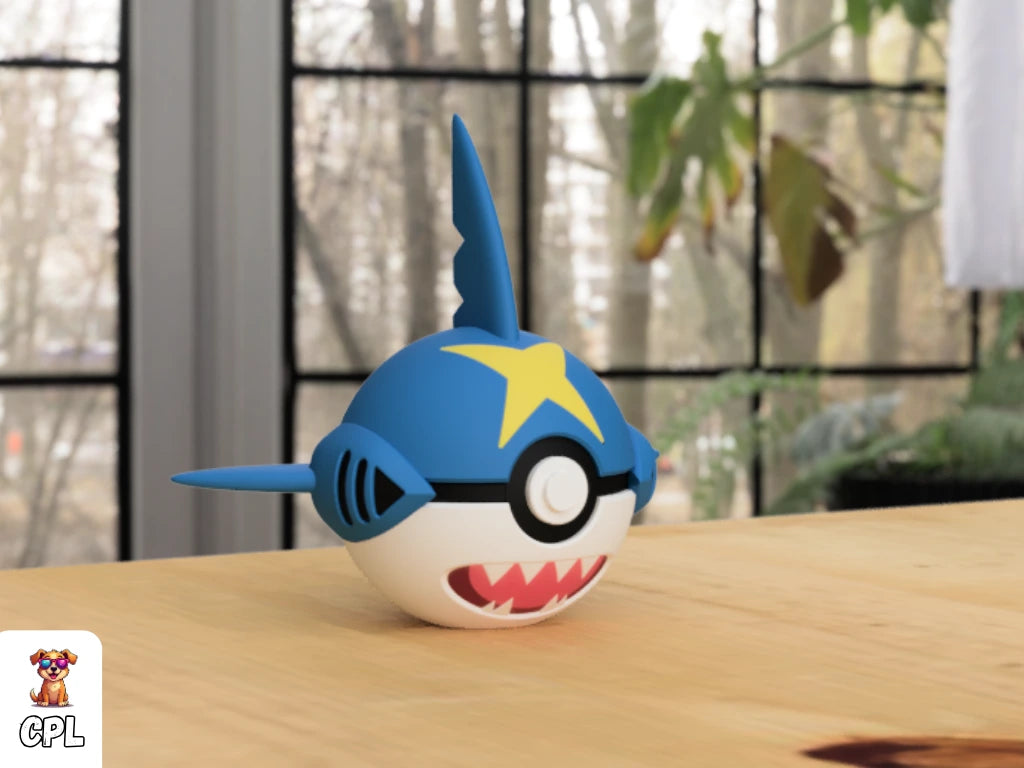 Themed Monster Ball - Sharpedo Inspired