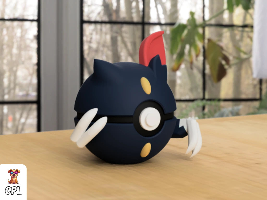 Themed Monster Ball - Sneasel Inspired