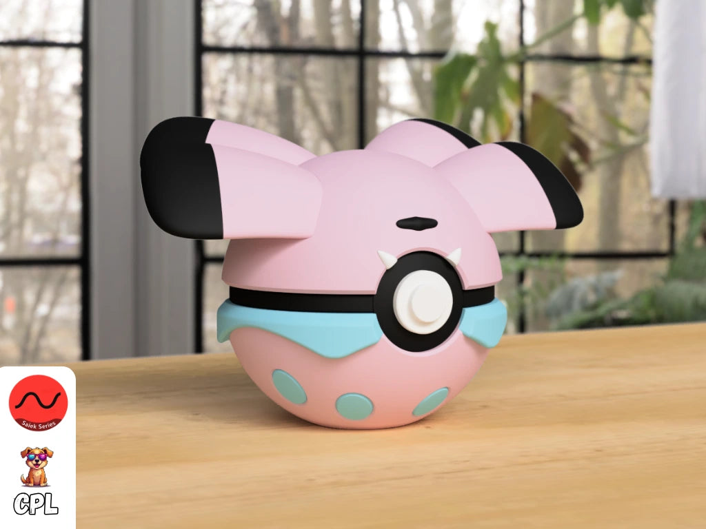 Themed Monster Ball - Snubbull Inspired