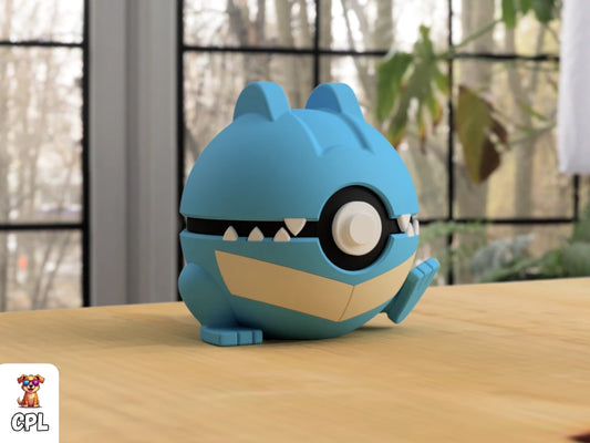 Themed Monster Ball - Totodile Inspired