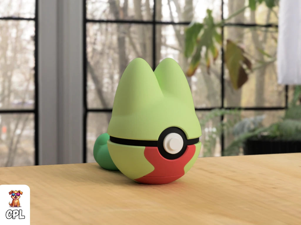 Themed Monster Ball - Treecko Inspired